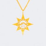 Teen Girl's Sun Pendant