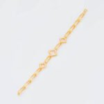Gold Openwork Quatrefoil Bracelet