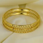 Elegant Floral Paired Bangles