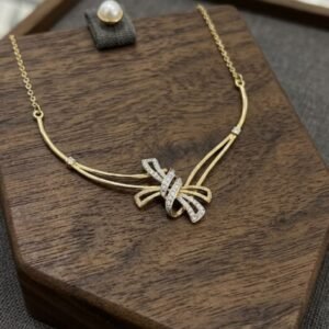 Aurora Bow Necklace