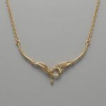 Golden Petal Necklace