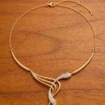Gold Double Snake Necklace