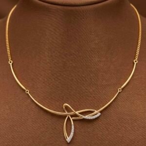 The Elan Leaf Collier Necklace