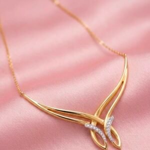 Aria Twin Petal Necklace